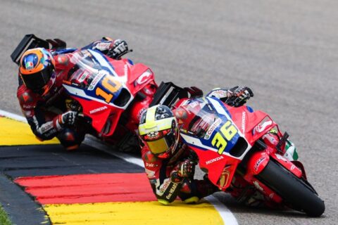 MotoGP, Brno : Luca Marini prêt à braver la douleur pour poursuivre l’élan de Honda