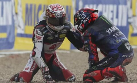 MotoGP, Brno J2 : Nakagami blessé et forfait, son bourreau Augusto Fernandez sanctionné