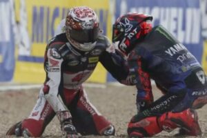MotoGP, Brno J2 : Nakagami blessé et forfait, son bourreau Augusto Fernandez sanctionné