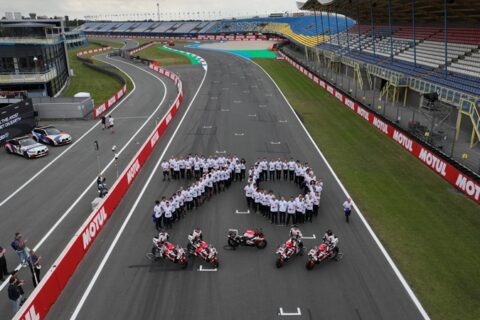 MotoGP Assen : La livrée 70 ème anniversaire de Yamaha