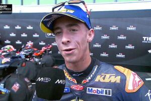 MotoGP Brno Course : Pedro Acosta (KTM/3) "A chaud"