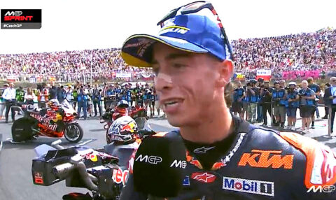 MotoGP Brno Sprint : Pedro Acosta (KTM/2) "A chaud"