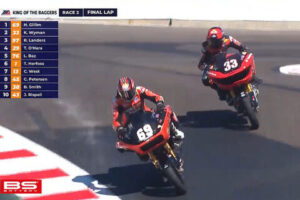 MotoAmerica Baggers Laguna Seca J3 : Coup de théâtre dans le dernier tour pour Kyle Wyman !