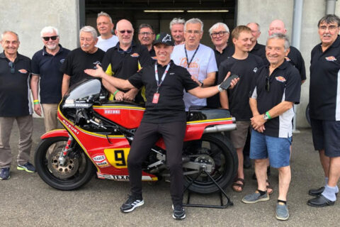 Les fans affluent au Motor Revival Zolder et assistent à la magique photo de Randy Mamola