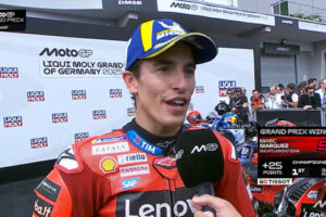 MotoGP Allemagne Course : Marc Marquez (Ducati/1) "A chaud"