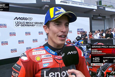 MotoGP Allemagne Course : Marc Marquez (Ducati/1) "A chaud"