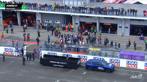MotoGP Allemagne Parade LIVE : La charette version germanique...