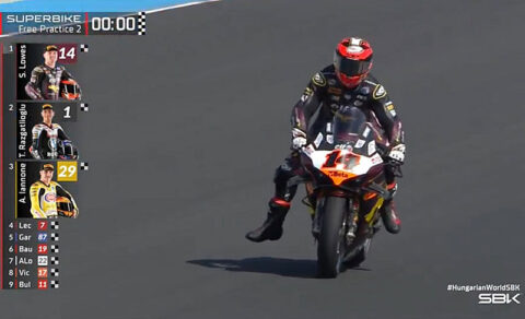 WSBK Superbike, Balaton Park FP2 : Sam Lowes contre-attaque, Nicolo Bulega coule