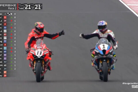 WSBK Superbike, Balaton Park Course 2 : Toprak Razgatlioglu domine également cette épreuve, BMW s'échappe au Championnat du Monde