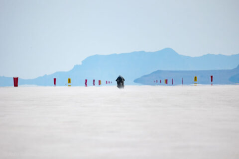 Nouveaux records du monde de vitesse sur terre établis lors des Bonneville Motorcycle Speed Trials malgré la météo
