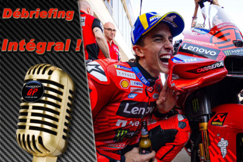 MotoGP, Hongrie J3, Débriefing Marc Marquez (Ducati/1) : « Ce n’est pas normal de gagner 14 départs consécutifs, sprint et course principale confondus », etc. (Intégralité)