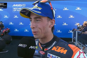 MotoGP Hongrie Course : Pedro Acosta (KTM/2) "A chaud"