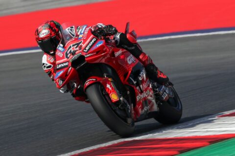 MotoGP, Autriche J2, Pecco Bagnaia (Ducati/Q3-SAb) : "avant de dire quelque chose de mal, je veux attendre que Michelin me dise ce qui s'est passé"