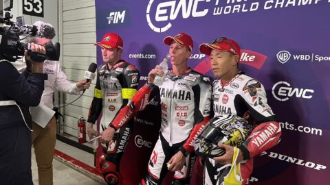 EWC 8 Heures Suzuka 2025 Course : Jack Miller et Andrea Locatelli (Yamaha/2) "A chaud"