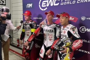 EWC 8 Heures Suzuka 2025 Course : Jack Miller et Andrea Locatelli (Yamaha/2) "A chaud"