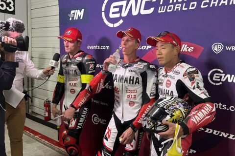 EWC 8 Heures Suzuka 2025 Course : Jack Miller et Andrea Locatelli (Yamaha/2) "A chaud"