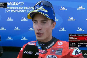MotoGP Hongrie Course : Marc Marquez (Ducati/1) "A chaud"