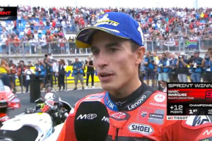 MotoGP Hongrie Sprint : Marc Marquez (Ducati/1) "A chaud"