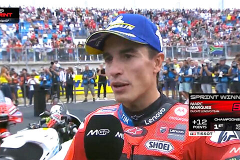 MotoGP Hongrie Sprint : Marc Marquez (Ducati/1) "A chaud"