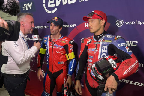 EWC 8 Heures Suzuka 2025 Course : Johann Zarco et Takumi Takahashi (Honda/1) "A chaud"