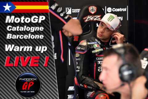 MotoGP Barcelone Catalogne Warm up LIVE : Marco Bezzecchi prépare sa revanche devant Alex Marquez et Fabio Quartararo...