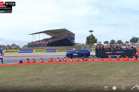 MotoGP Barcelone Catalogne Parade LIVE : La charette version catalane...