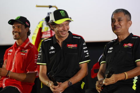 MotoGP : Valentino Rossi et l’équipe Pertamina Enduro VR46 Racing dévoile une livrée spéciale Indonésie à Jakarta