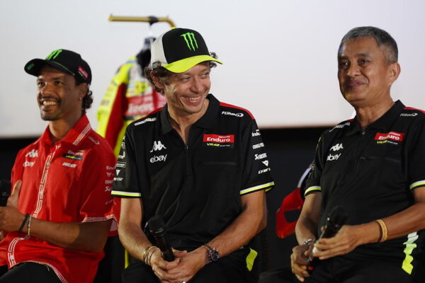MotoGP: Valentino Rossi and the Pertamina Enduro VR46 Racing team unveil a special Indonesian livery in Jakarta