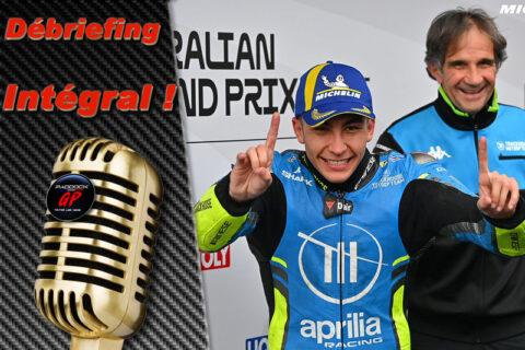 MotoGP Australie J3 Débriefing Raul Fernandez (Aprilia/1) : "lui, c’est la personne la plus importante de ma vie" , etc. (Intégralité)