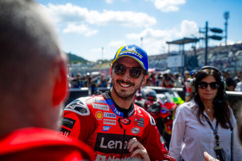 MotoGP Indonésie J0 Débriefing Francesco Bagnaia (Ducati) : Moteur OK, confiance OK, objectif OK, etc. (Intégralité)