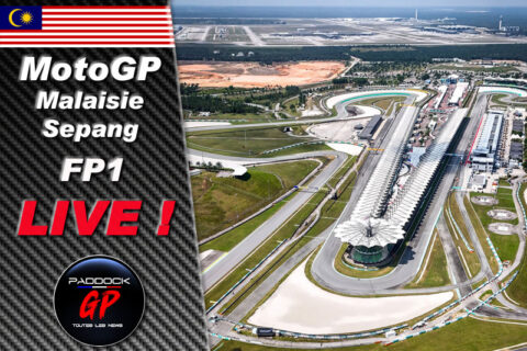 MotoGP Malaisie Sepang FP1 LIVE :