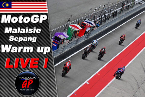 MotoGP, Malaisie Warm Up LIVE :