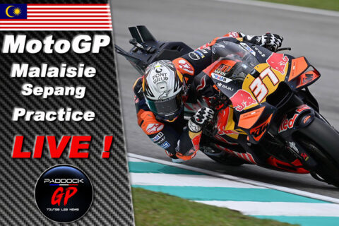 MotoGP Malaisie Sepang Practice LIVE : Pedro Acosta juste devant Johann Zarco !