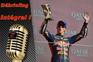 MotoGP Portugal J3, Débriefing Pedro Acosta (KTM/3) : "Pour ça, Dani (Pedrosa) est un maître", etc. (Intégralité)