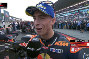 MotoGP, Portugal, Sprint : Pedro Acosta (KTM/2) "À chaud"