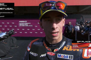 MotoGP, Portugal, Course : Pedro Acosta (KTM/3) "À chaud"