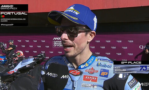 MotoGP, Portugal, Course : Alex Marquez (Ducati/2) "À chaud"