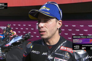 MotoGP, Portugal, Course : Marco Bezzecchi (Aprilia/1) "À chaud"