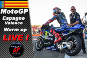 MotoGP, Valence Warm-Up, LIVE : Fabio Quartararo en tête devant les leaders du week-end