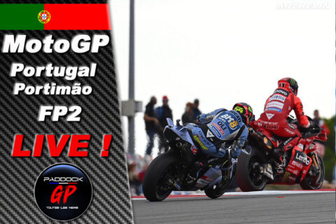 MotoGP Portugal FP2 LIVE : Doublé Gresini après la pluie !