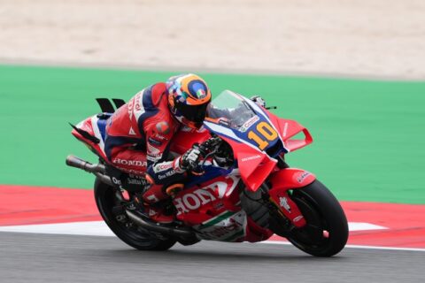 MotoGP Portugal J1, Luca Marini (Honda/11) : Une chute qui le relègue en Q1, mais les dents longues...