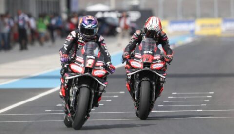 MotoGP, Aprilia &agrave; la crois&eacute;e des chemins : Bezzecchi en patron, Martin en point d&rsquo;interrogation