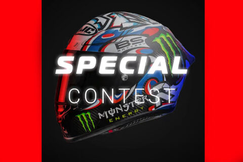 People MotoGP, BS BATTERY : Gagnez un casque HJC RPHA 1 V2 Carbon &laquo; Quartararo Le Mans III &raquo; avec une visi&egrave;re sign&eacute;e !