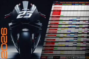 Calendrier 2026 à imprimer : MotoGP, Superbike, Endurance, MotoJunior, FSBK, Promosport, MotoAmerica, BSB, CIV, All Japan et F1 ! (V1)