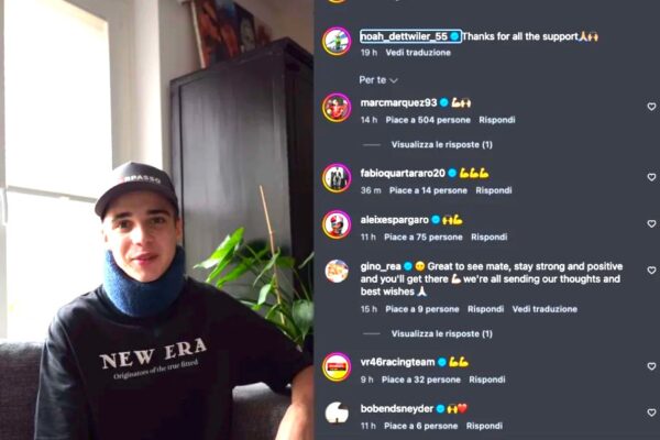 MotoGP, Noah Dettwiler publie sa premi&egrave;re vid&eacute;o depuis le terrible accident de Sepang : &ldquo;je vais bien&rdquo;
