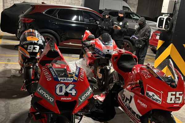 People : Saisie ultra spectaculaire de MotoGP chez un baron de la drogue !