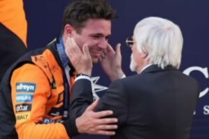 Formule 1 : Bernie Ecclestone accuse Lando Norris "d'arrogance" et parie sur Max Verstappen