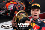 Moto3 : HJC Helmets signe Álvaro Carpe pour les saisons 2026 et 2027