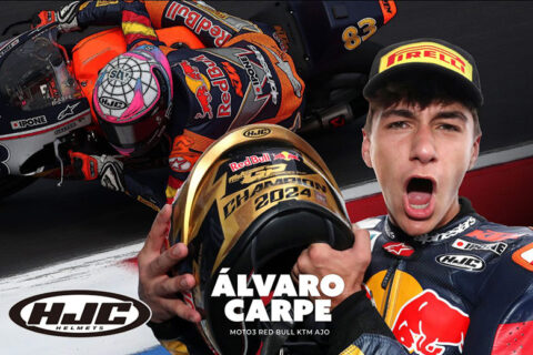 Moto3 : HJC Helmets signe Álvaro Carpe pour les saisons 2026 et 2027