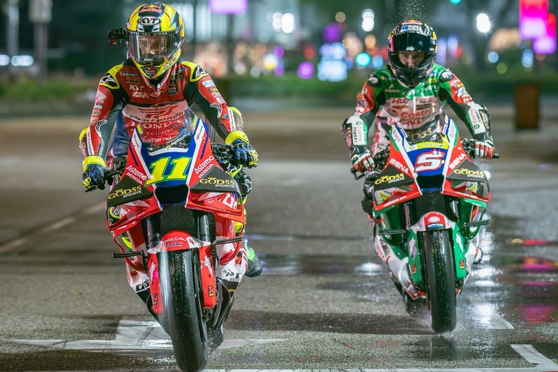 Johann Zarco, Diogo Moreira